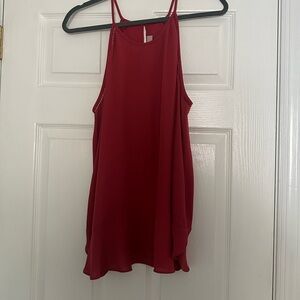 Loft sleeveless blouse large.  Never worn.